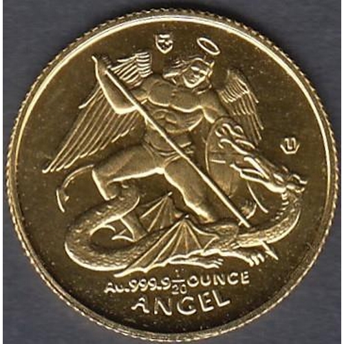 174 - COINS : 1995 IOM 1/20 oz Gold Coin