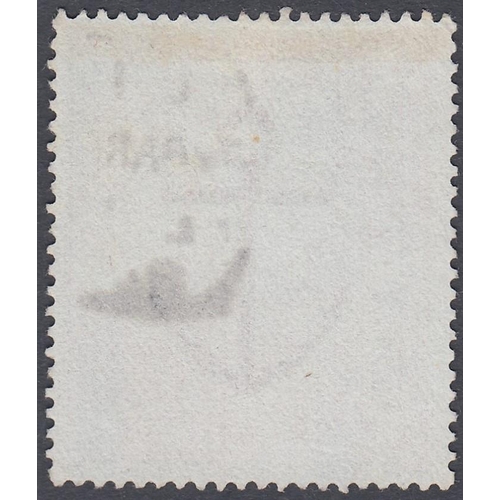 294 - STAMPS GREAT BRITAIN 1884 5/- Rose Blued paper.  A fine used example with clear profile SG 176