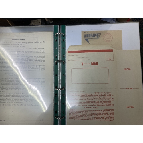 187 - Airgraphs collection in binder plus a reference book, great for research