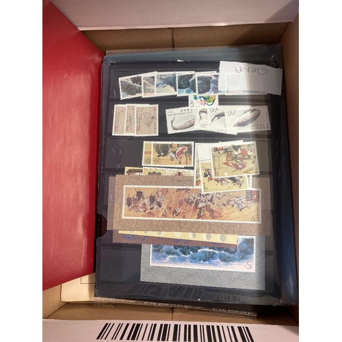 380 - STAMPS CHINA Accumulation of old album pages, stock pages and year packs, Imperial through to modern... 