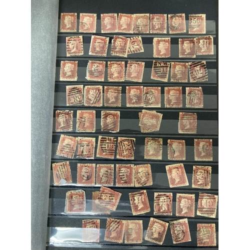 50 - STAMPS : Two stock books of World stamps including early GB, noted to include Morocco Agencies mint ... 