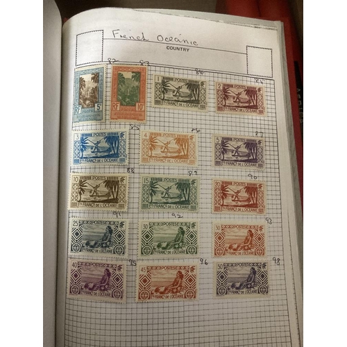 17 - STAMPS : BRITISH COMMONWEALTH ten small albums of mint and used , clean lot , but mainly part sets o... 