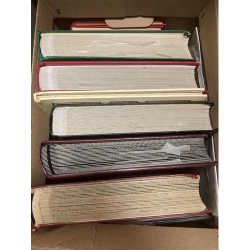 31 - Mixed box of stock books and albums, All World