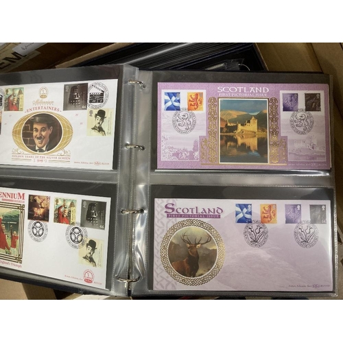 331 - FIRST DAY COVERS Seven albums of covers including a few signed examples, mostly Benham