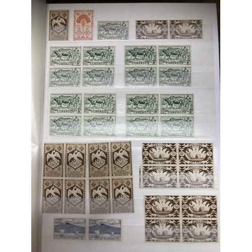 405 - STAMPS FRANCE Collection in six stock books mint and used  including colonies, reasonable lot plenty... 