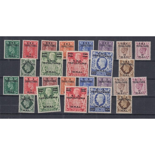 469 - STAMPS TRIPOLITANIA 1948 mounted mint set and 1950 set