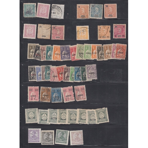 510 - STAMPS Portugese Africa, mint and used accumulation on pages and stock pages.  Old to modern issues,... 