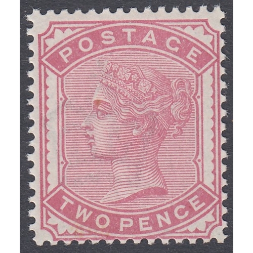 111 - 1880 2d Pale Rose, superb unmounted mint SG 168