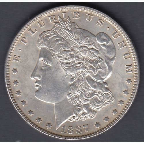 56 - 1887 Silver Morgan $1, 26.72g