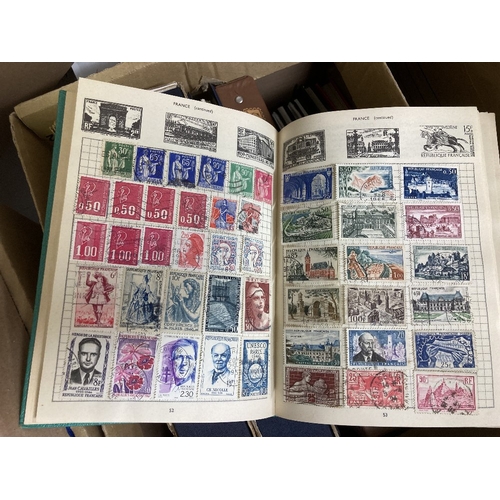 28 - Mixed box of stamps including Europa collection