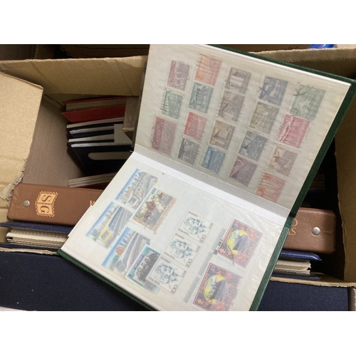 28 - Mixed box of stamps including Europa collection