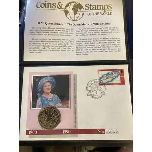 60A - Royalty Stamps and covers, including £5 coin covers