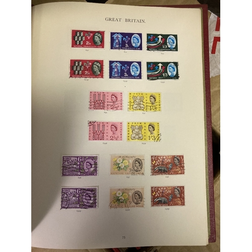 77 - Great Britain Stamps : Mint and used collection 1841 to 1980's in 4 Windsor albums, mint 1960's phos... 