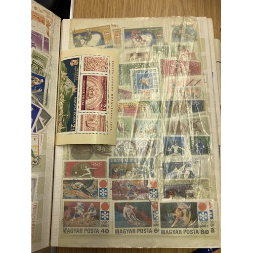 26 - Mixed box of stamp albums and stockbooks, mint and used, including Sweden, Vatican, Netherlands Germ... 