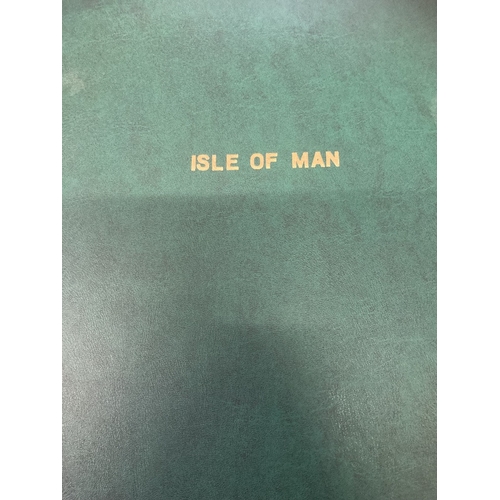 138 - Isle of Man slip case album, various mint issues