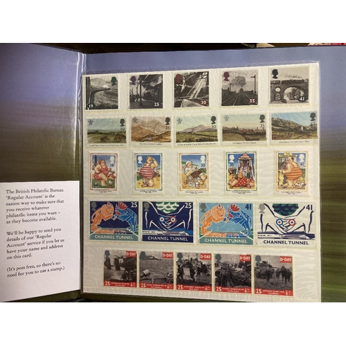 27 - Large collection of stamps including year books etc (heavy lot in 2 boxes), buyer to collect