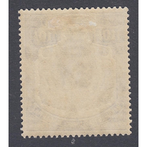 634 - STAMPS TANGANYIKA 1927 10/- Deep Blue lightly mounted mint SG 106