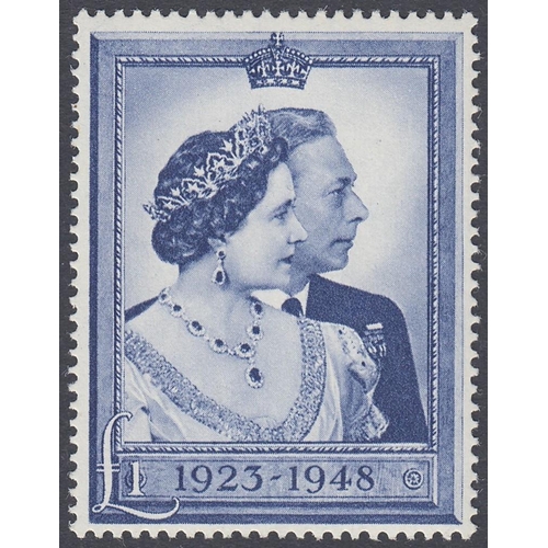 227 - STAMPS : GREAT BRITAIN : 1840 to 1951 mint and used collection in an album with a good range of QV l... 