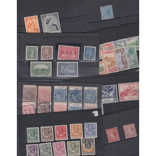 63 - STAMPS : BRITISH COMMONWEALTH, a selection of mint & used on 34 stockcards with some useful Australi... 