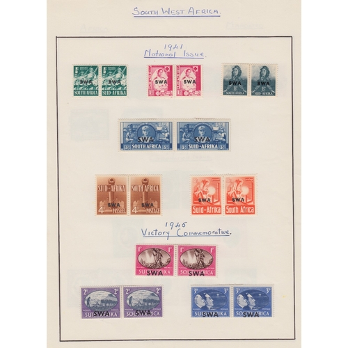 101 - STAMPS : BRITISH COMMONWEALTH, various mint & used in an album and stockbook. Some useful Bermuda sp... 