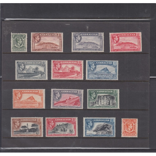 133 - STAMPS : BRITISH COMMONWEALTH, with a selection of mint issues including Grenada 1938 GVI set mint a... 