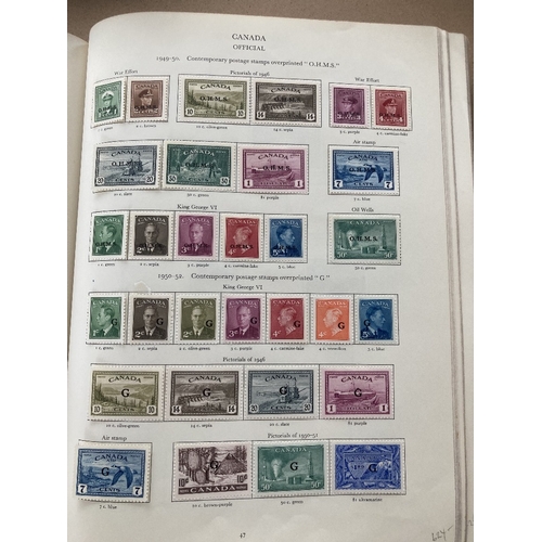 59 - STAMPS : BRITISH COMMONWEALTH, a fine George VI mint collection in a SG Crown album. Nearly all the ... 