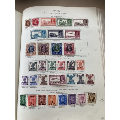 59 - STAMPS : BRITISH COMMONWEALTH, a fine George VI mint collection in a SG Crown album. Nearly all the ... 