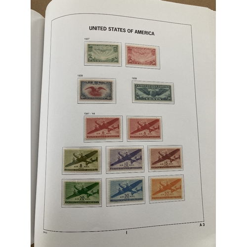 638 - STAMPS USA 1857 to 1936 mint & used collection in a Davo hinge-less album with some useful stamps sc... 