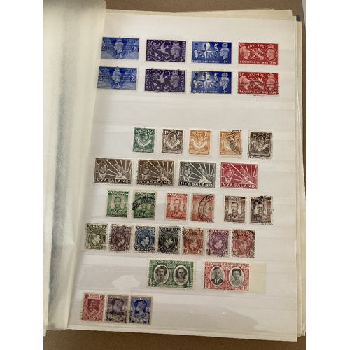 143 - CHARITY : STAMPS : GB and Commonwealth accumulation on stock book pages, mint and used, Seriously ne... 