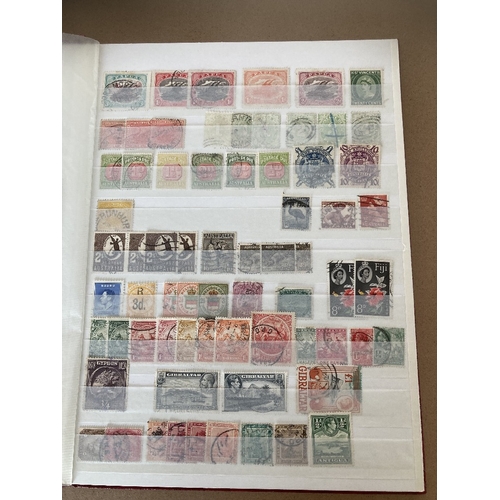 144 - CHARITY : STAMPS : All World accumulation in stockbook mostly used,  including reasonable Rhodesia, ... 