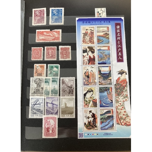 145 - CHARITY : STAMPS : Stockbook of World Mint including CHINA, Germany, Spain etc (Being sold on behalf... 