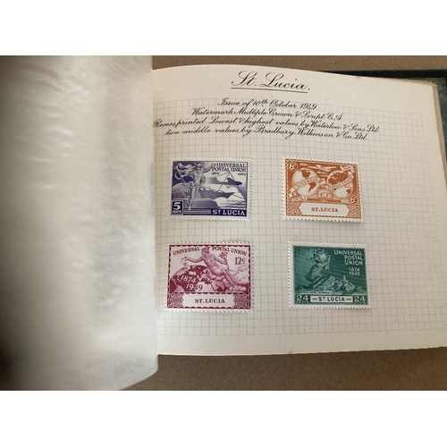 213 - STAMPS : 1949 UPU collection in special album, appears to be complete