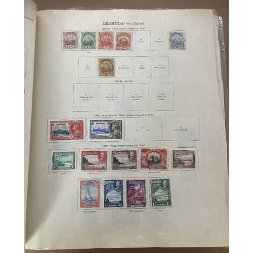 79 - STAMPS : BRITISH COMMONWEALTH, New Ideal Stamp Album for issues up to mid-1936. A fairly good condit... 