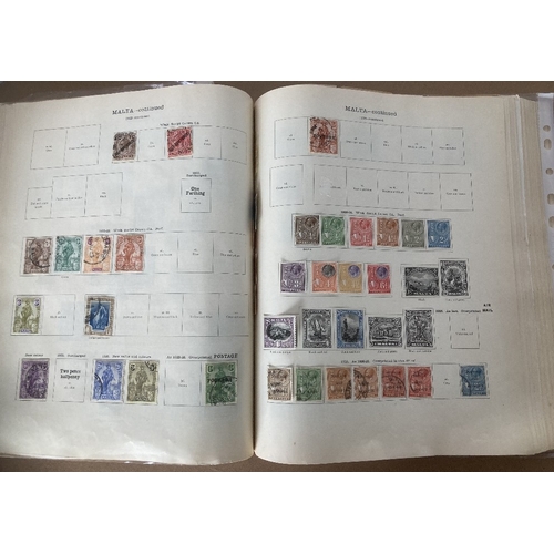 84 - STAMPS : BRITISH COMMONWEALTH, Imperial Postage Stamp Album (2nd edition) for issues up to 1928 with... 