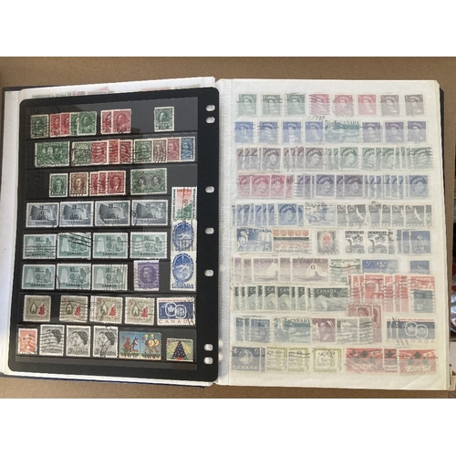 112 - STAMPS : GB and Commonwealth in various stock books, duplication, (1000's)