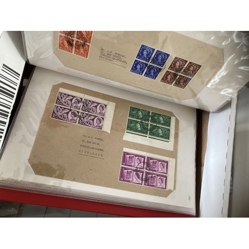 60 - STAMPS : BRITISH COMMONWEALTH, box with mint, used & covers. Stockpages & album pages etc with many ... 