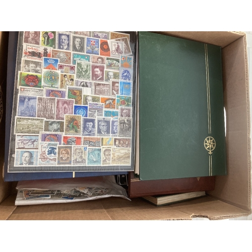 99 - STAMPS : Large box containing World accumulation, many albums and small stockbooks, a treasure trove... 