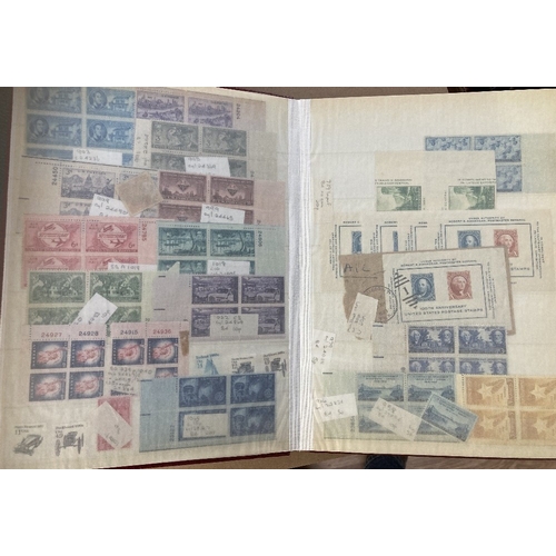 117 - STAMPS : Mixed box of various albums and stock books, USA and and other foreign