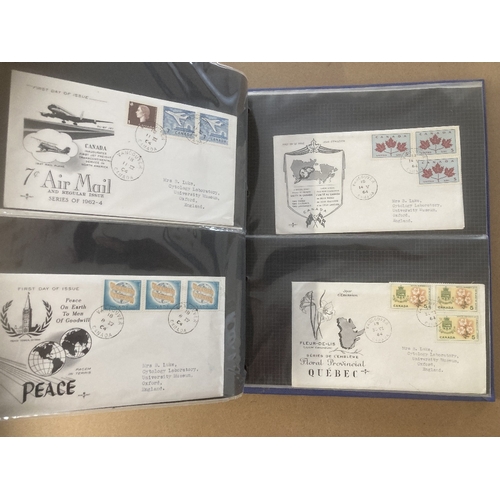 179 - STAMPS : Three albums of first day covers 1950's to 70's plus a few from Malta and Spain