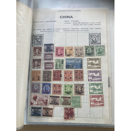 448 - STAMPS CHINA Various in two stock page albums & a stockbook with some useful earlier material, 1940s... 