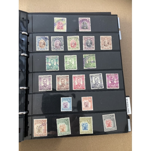 72 - STAMPS : QV to QEII Collection of British Africa in Lighthouse boxed album, various countries mint a... 