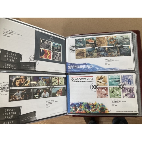 148 - CHARITY STAMPS : Collection of GB First Day Covers 1977 to 2016, a really good lot and well presente... 