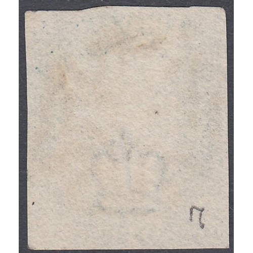 263 - STAMPS 1840 Plate 1 2d Blue fine four margins lettered (MI)