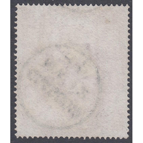 280 - STAMPS GREAT BRITAIN : 1874 5/- Pale Rose plate 2, superb used example, Glasgow CDS SG127 Cat £1500