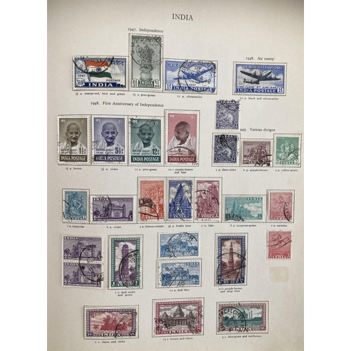 38 - STAMPS : BRITISH COMMONWEALTH, a superb George VI fine used collection housed in two New Age printed... 