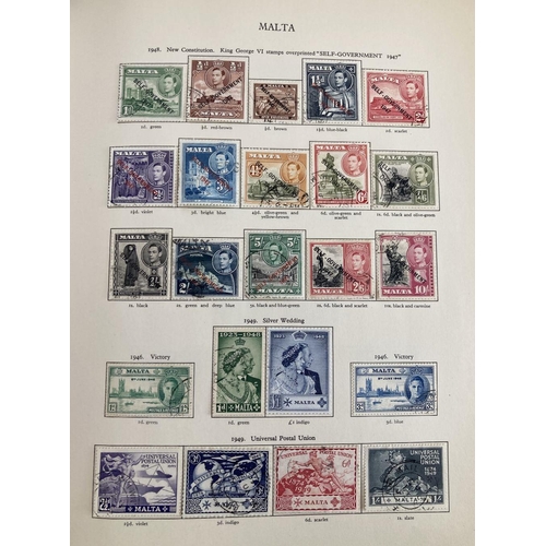 38 - STAMPS : BRITISH COMMONWEALTH, a superb George VI fine used collection housed in two New Age printed... 