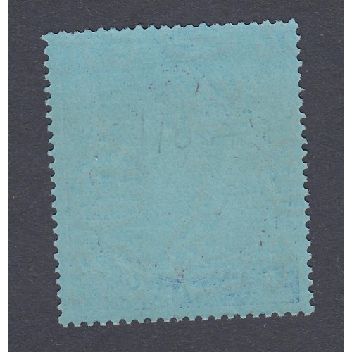 403 - STAMPS BERMUDA : 1938-53 GVI 2/- purple & blue/deep blue, 'gash in chin' flaw, ordinary paper, U/M, ... 