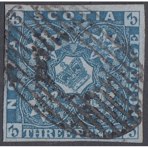 421 - STAMPS CANADA NOVA SCOTIA 3d Pale Blue four margins good used SG 1