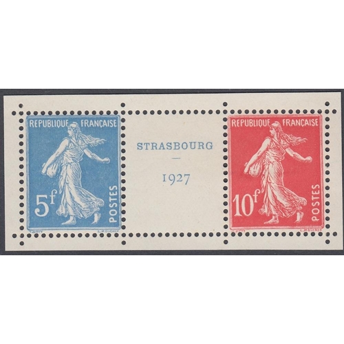 455 - STAMPS FRANCE : A comprehensive 1849 to 1950 mint or used collection in a hingeless Davo printed alb... 