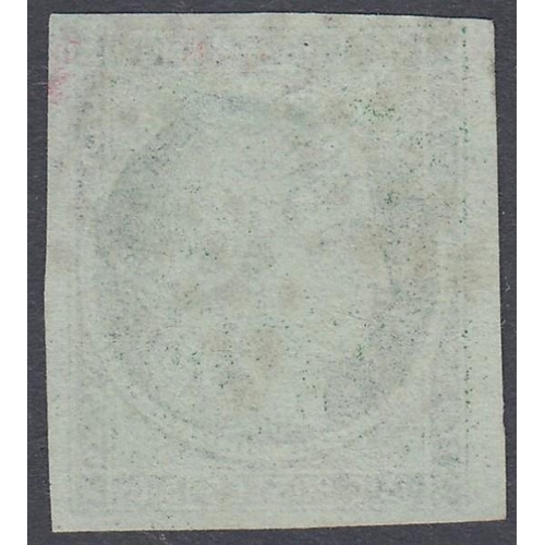 467 - STAMPS FRANCE 1849-52 Ceres 15c green fine used with four large margins, SG 4. Cat £1200